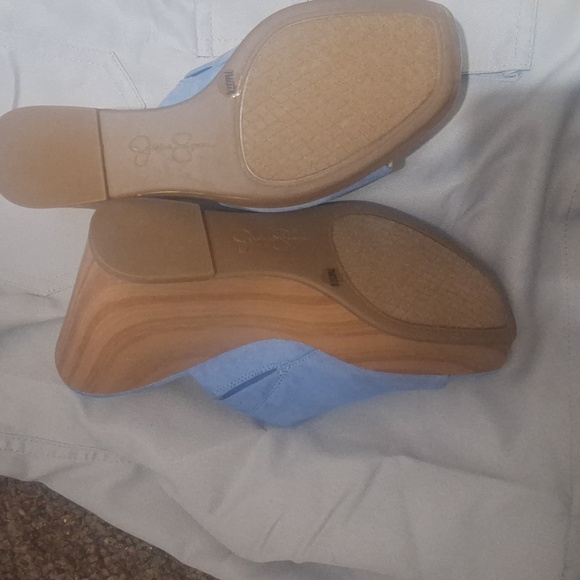 Y2K Jessica Simpson Slide On Wedge - Picture 5 of 9
